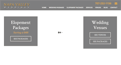 Desktop Screenshot of napavalleyweddings.com